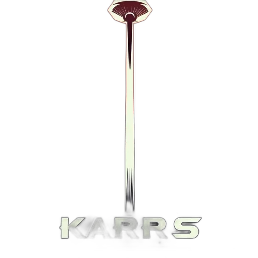 jewelry, staff, weapon, sword, 3d render, vaporwave, concept art, image transparent PNG cut-out