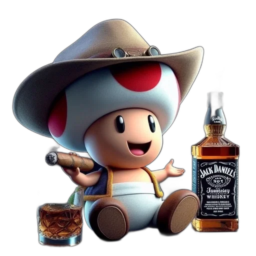 hat, bottle, weapon, concept art, 3d render, pixel art, photorealistic, featured transparent PNG cut-out