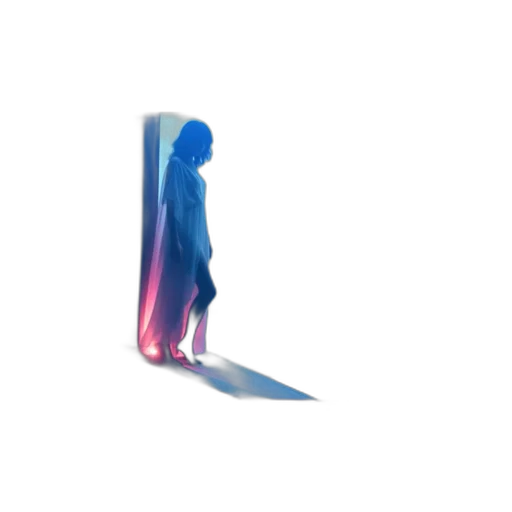 dress, sword, bottle, robot, 3d render, vaporwave, concept art, pixel art transparent PNG cut-out