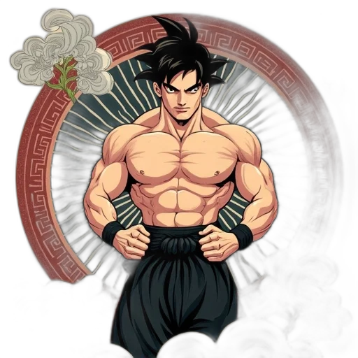 comic book art, pixel art, concept art, fantasy art, stylized, illustration, person, muscular transparent PNG cut-out
