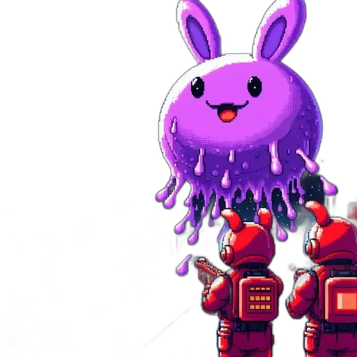 creature, robot, animal, weapon, concept art, pixel art, 3d render, fantasy art transparent PNG cut-out