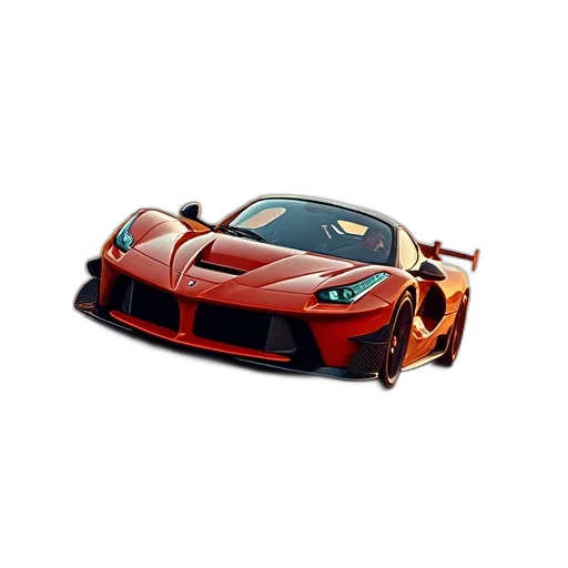 car, weapon, animal, 3d render transparent PNG cut-out