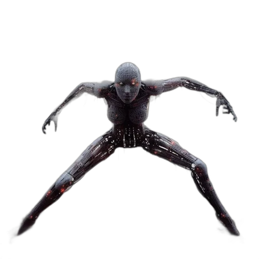 creature, robot, animal, mask, concept art, 3d render, comic book art, photorealistic transparent PNG cut-out
