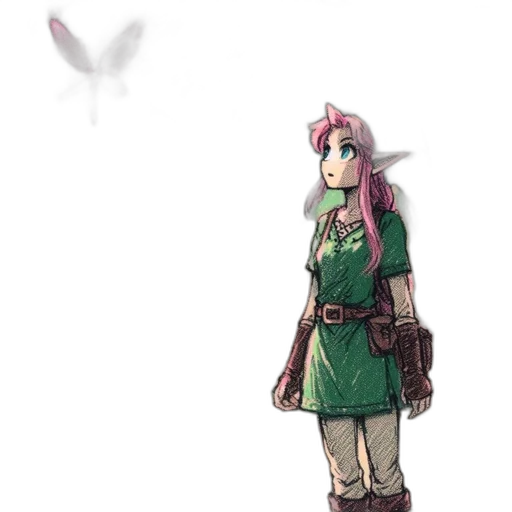 staff, dress, dragon, weapon, concept art, fantasy art, pixel art, anime transparent PNG cut-out