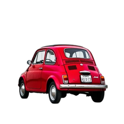 car, animal, robot, 3d render, photorealistic, concept art, cartoon, red transparent PNG cut-out