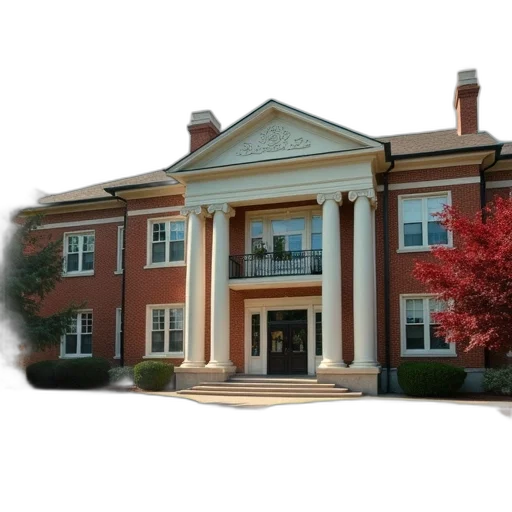 building, staff, 3d render, photorealistic, concept art, city street, extended, stay transparent PNG cut-out