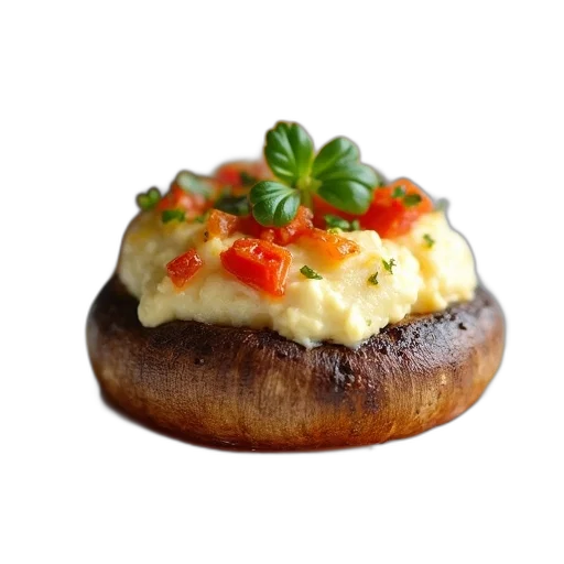 food, crown, photorealistic, 3d render, close-up, view, single, stuffed transparent PNG cut-out
