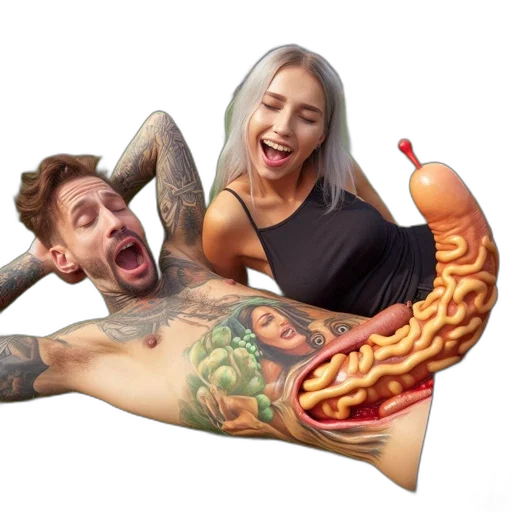 food, creature, hair, weapon, photorealistic, concept art, cartoon, fire transparent PNG cut-out