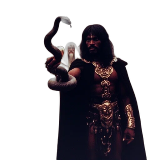 staff, sword, weapon, concept art, 3d render, fantasy art, fire, man transparent PNG cut-out