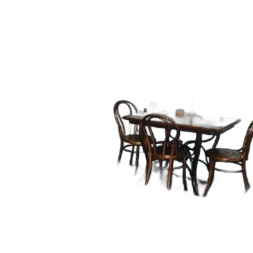furniture, food, 3d render, photorealistic, concept art, snow, fog, cozy transparent PNG cut-out