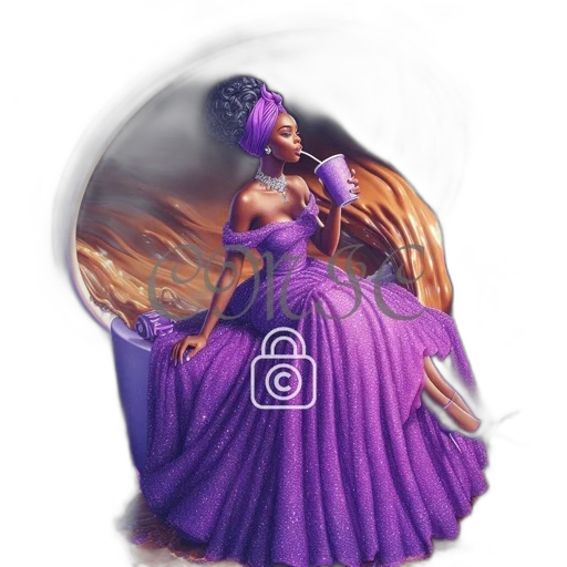 dress, crown, jewelry, concept art, fantasy art, 3d render, photorealistic, dark transparent PNG cut-out