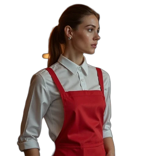 staff, dress, jacket, robot transparent PNG cut-out
