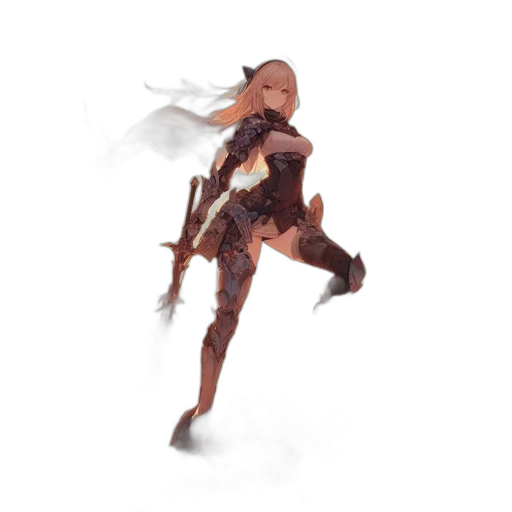 creature, robot, staff, weapon, concept art, 3d render, fantasy art, photorealistic transparent PNG cut-out