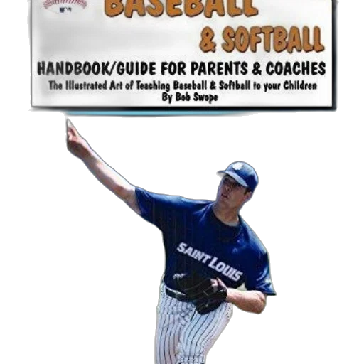 cover, book, titled, baseball, softball, handbook, guide, parents transparent PNG cut-out