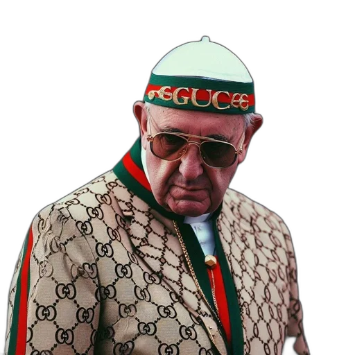jacket, hat, staff, face, photorealistic, 3d render, elderly, individual transparent PNG cut-out