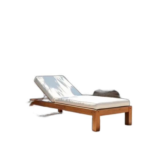 furniture, staff, 3d render, photorealistic, diy, outdoor, chaise, lounge transparent PNG cut-out