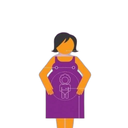 dress, cartoon, pixel art, concept art, image, humorous, take, pregnancy transparent PNG cut-out
