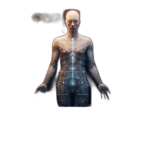 robot, creature, mask, face, concept art, pixel art, 3d render, photorealistic transparent PNG cut-out
