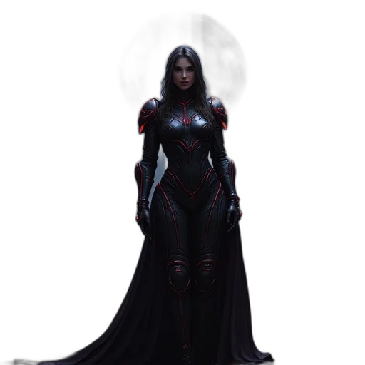 dress, concept art, fantasy art, comic book art transparent PNG cut-out
