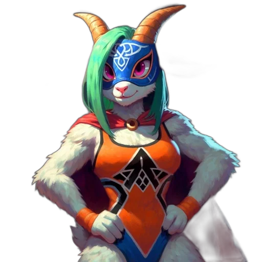 mask, staff, animal, robot, concept art, fantasy art, pixel art, 3d render transparent PNG cut-out