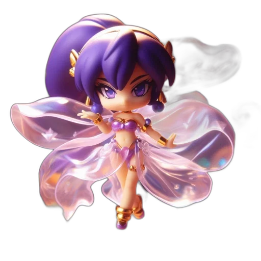 staff, fantasy art, concept art, pixel art, 3d render, figure, woman, purple transparent PNG cut-out