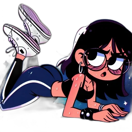 shoes, jewelry, staff, dress, cartoon, concept art, anime, comic book art transparent PNG cut-out