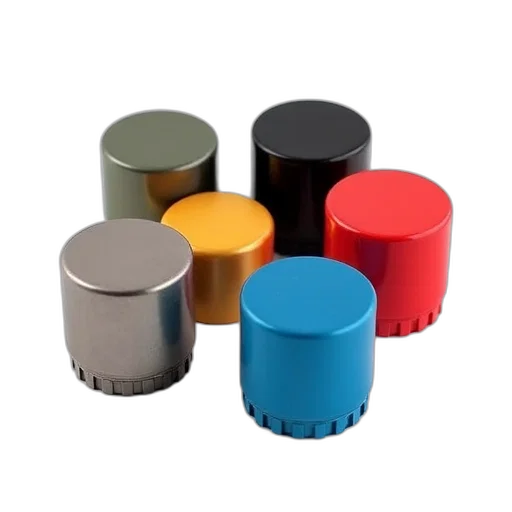 3d render, monochrome, colorful, set, axle, caps transparent PNG cut-out