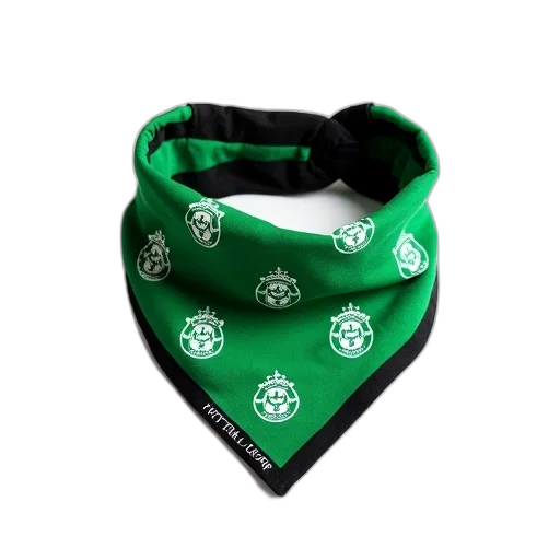 jewelry, green, bandana, black, border, pattern, white, logos transparent PNG cut-out
