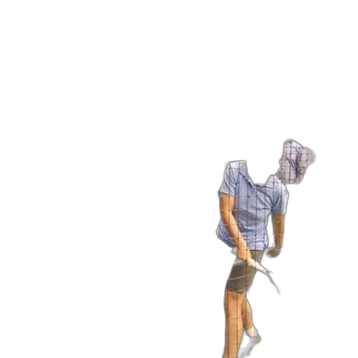 staff, umbrella, weapon, robot, concept art, 3d render, pixel art, fantasy art transparent PNG cut-out
