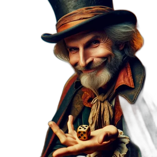 face, hat, staff, photorealistic, fantasy art, concept art, 3d render, man transparent PNG cut-out