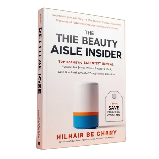 cover, book, titled, beauty, aisle, insider, white, background transparent PNG cut-out