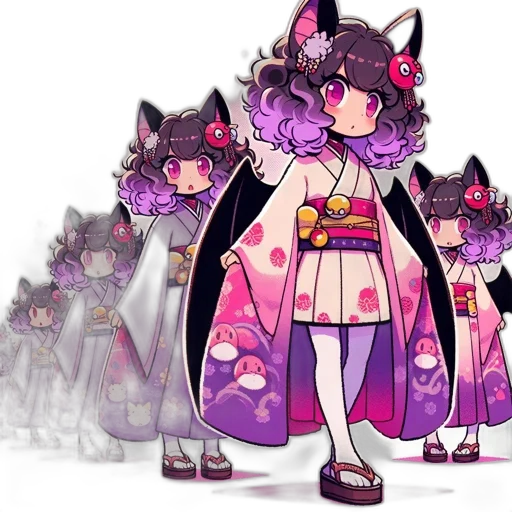 staff, creature, mask, dress, concept art, pixel art, fantasy art, anime transparent PNG cut-out