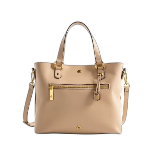 earth tones, golden, pastel, beige, leather, tote, bag, gold transparent PNG cut-out