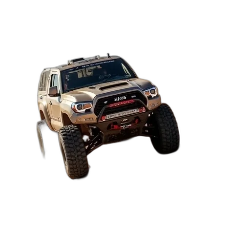 car, 3d render, truck, pulling transparent PNG cut-out