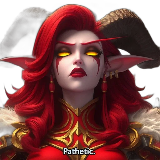 staff, face, fantasy art, concept art, pixel art, comic book art, red, golden transparent PNG cut-out