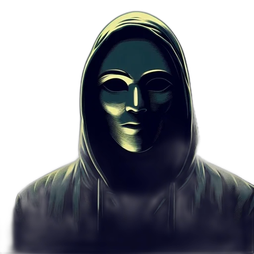 mask, face, jacket, robot, concept art, 3d render, cyberpunk, pixel art transparent PNG cut-out