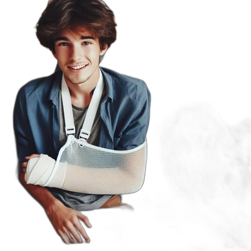 photorealistic, concept art, watercolor, cartoon, young, man, short, brown transparent PNG cut-out
