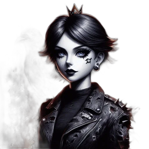 crown, face, mask, staff, fantasy art, concept art, photorealistic, comic book art transparent PNG cut-out