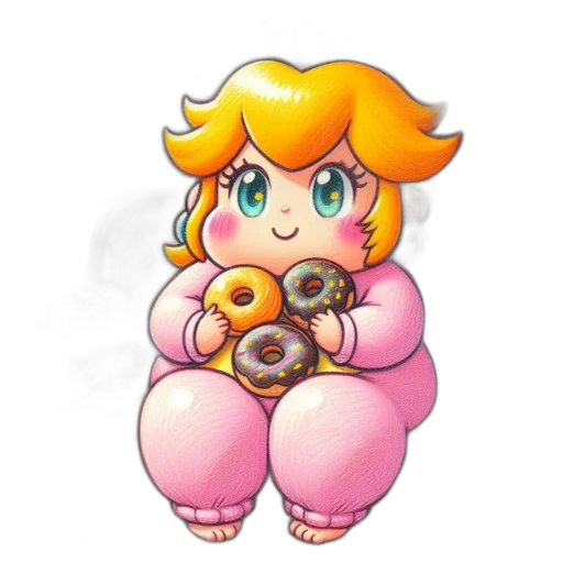food, weapon, dress, jewelry, pixel art, vaporwave, concept art, 3d render transparent PNG cut-out
