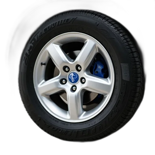 car, shoes, 3d render, photorealistic, close-up, tire, silver, rim transparent PNG cut-out