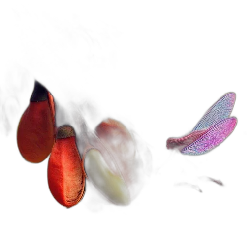 flower, hair, shoes, food, concept art, 3d render, photorealistic, watercolor transparent PNG cut-out