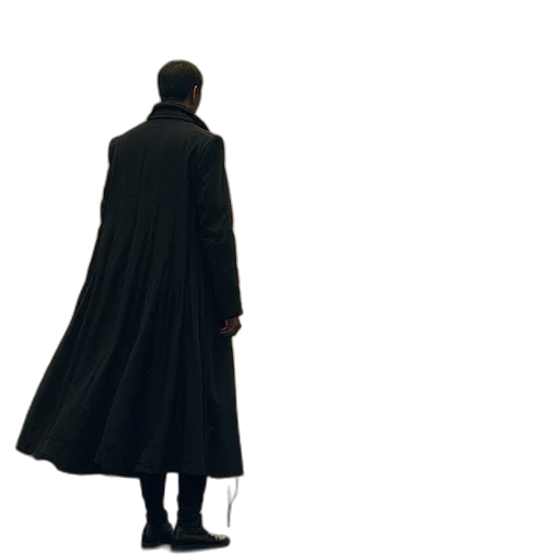 jacket, staff, umbrella, weapon, concept art, 3d render, pixel art, comic book art transparent PNG cut-out