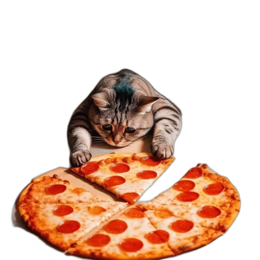 food, animal, weapon, creature, comical, meme, features, cat transparent PNG cut-out