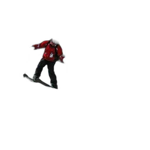 jacket, staff, robot, creature transparent PNG cut-out