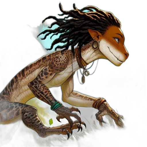 creature, dragon, animal, concept art, fantasy art, photorealistic, 3d render, anthropomorphic transparent PNG cut-out