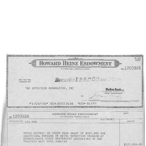 staff, check, howard, heinz, endowment, nutrition, foundation, inc transparent PNG cut-out