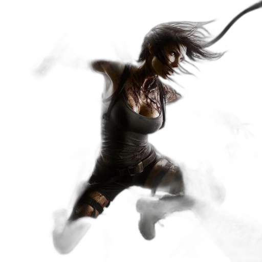 staff, concept art, fantasy art, photorealistic, 3d render, woman, defensive, stance transparent PNG cut-out