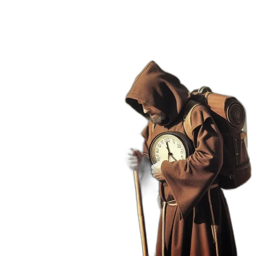 jacket, staff, mask, weapon, 3d render, concept art, man, dressed transparent PNG cut-out