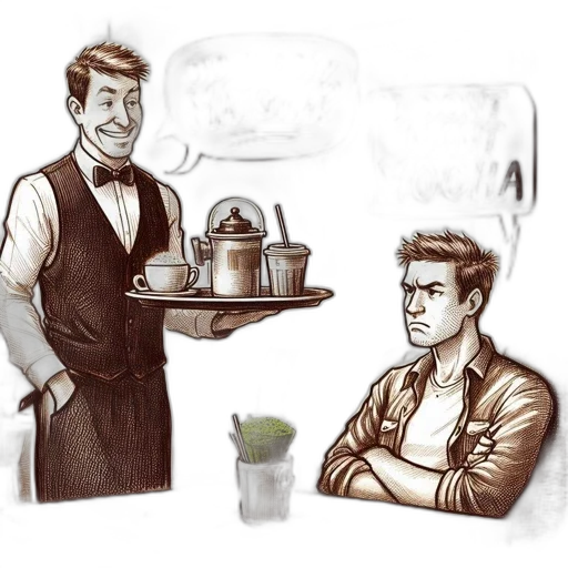 staff, food, concept art, comic book art, watercolor, cartoon, fog, fire transparent PNG cut-out