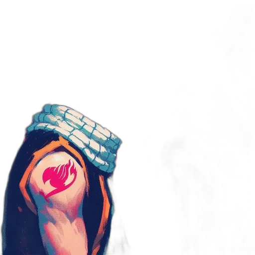 bottle, mask, hat, jacket, watercolor, concept art, comic book art, photorealistic transparent PNG cut-out